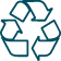 recyclable symbol image